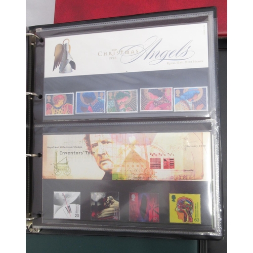 818 - Large assorted collection of GB First Day Covers and Royal Mint Stamps held in 19 albums (Qty.)