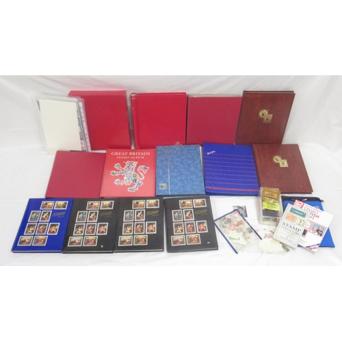 846 - Assorted collection of mixed GB and International stamps loose and in 13 folders/albums, with a addi... 