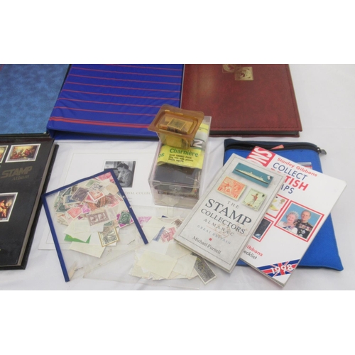 846 - Assorted collection of mixed GB and International stamps loose and in 13 folders/albums, with a addi... 