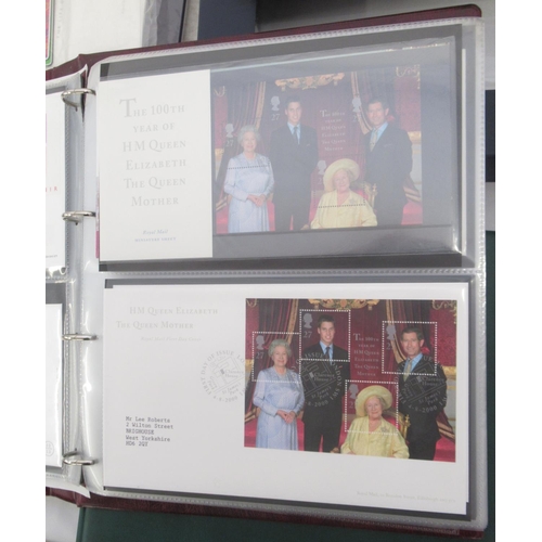 848 - Assorted collection of FDC's, loose and in 4 folders to inc. Royal Mail Millennium Collection in ori... 