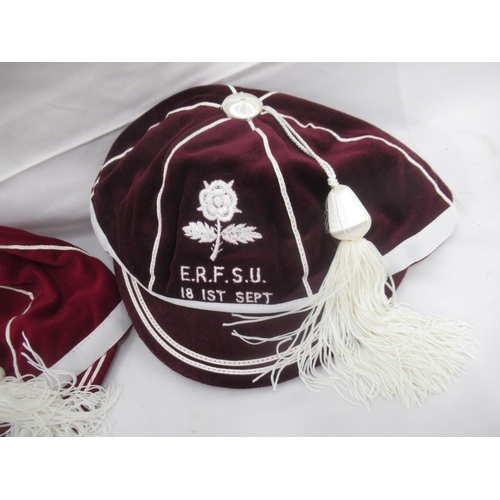 949 - Four England rugby related Honour caps