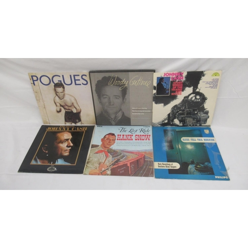 937 - Assorted collection of LPs to inc. Bob Dylan, Johnny Cash, Fats Domino, Ray Charles, Kylie Minogue, ... 