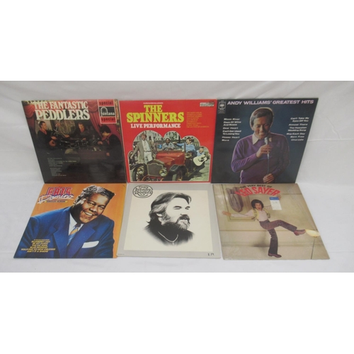 937 - Assorted collection of LPs to inc. Bob Dylan, Johnny Cash, Fats Domino, Ray Charles, Kylie Minogue, ... 