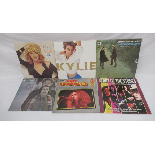 937 - Assorted collection of LPs to inc. Bob Dylan, Johnny Cash, Fats Domino, Ray Charles, Kylie Minogue, ... 