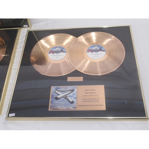 933 - 3 Framed Limited Edition Collectors Series x2 Gold Sales Award montages for Jimi Hendrix Electric La... 