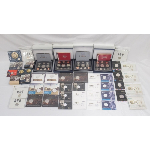 714 - The Royal Mint - large collection of mixed Royal Mint coins to inc. 2 2015 UK £100 Buckingham Palace... 