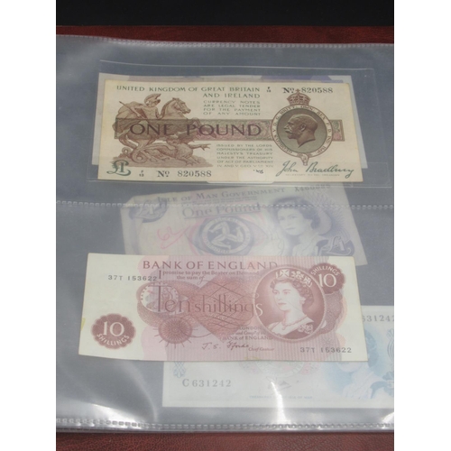 789 - Collection of assorted British bank notes to inc. Stockton Cleveland Bank £5 28th Oct. 1817 bank not... 