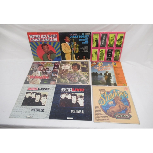 936 - Large assorted collection of LPs to inc. Queen, Cliff Richard, Dire Straits, Meatloaf, Lulu, Bee Gee... 