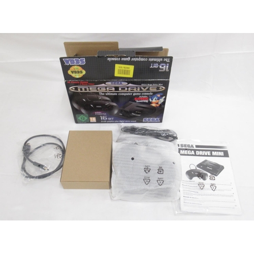 289 - Super Nintendo Entertainment System Nintendo Classic Mini and a Sega Mega Drive Mini