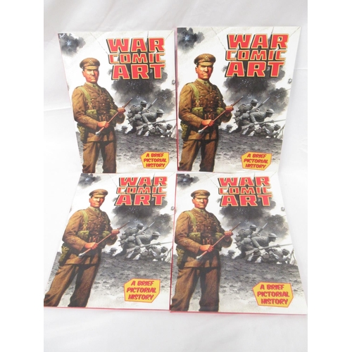 305 - When The Comics Went To War artwork, 64cm x 51cm by Barrie Mitchell and its Limited Edition hardback... 