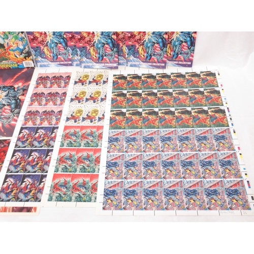 306 - Marvel - collection of 6 Marvel Comics Limited Edition Superhero Phonecard collections, 3 Printers p... 