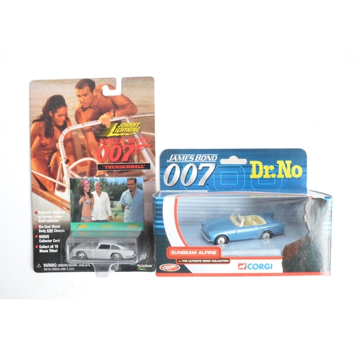 205 - Collection of diecast James Bond themed car and vehicle models/sets to include 7x Corgi individual v... 