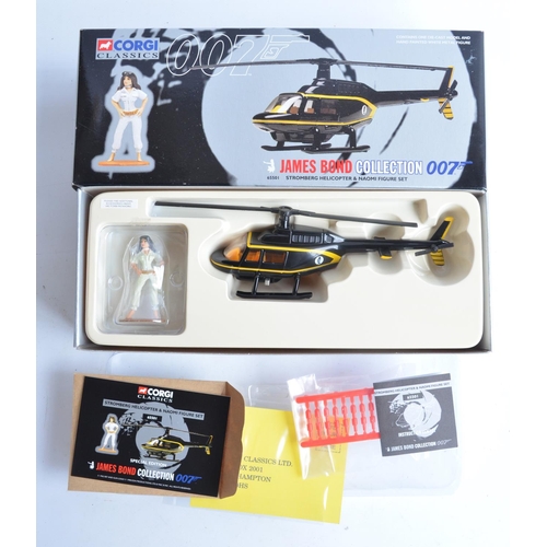 207 - Collection of James Bond themed diecast models from Corgi to include 7x Corgi Classics vehicle and f... 