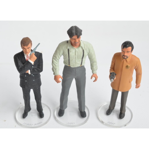 208 - Three boxed Corgi James Bond diecast 1/24 scale Icon Figures to include James Bond, Jaws and Drax. M... 