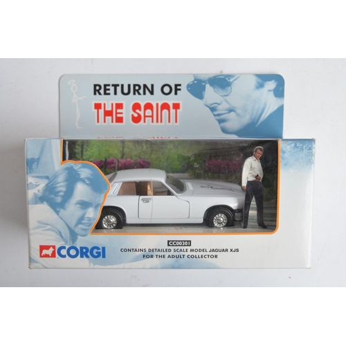 215 - Nine boxed British film themed diecast model car sets from Corgi, 3 with figures to include 2x 96012... 