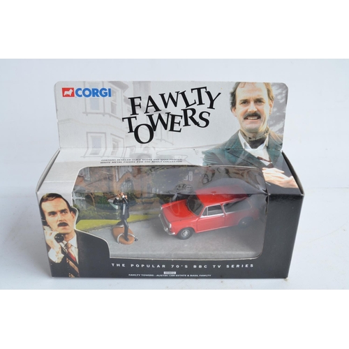 217 - Six boxed British television themed diecast model car sets  from Corgi to include Only Fools And Hor... 