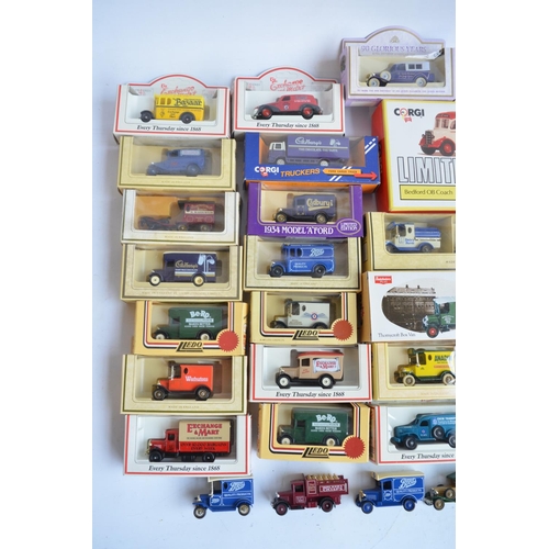 220 - Collection of diecast model vehicles and aircraft from Lledo,  Corgi and Tonka Polistil. Models appe... 