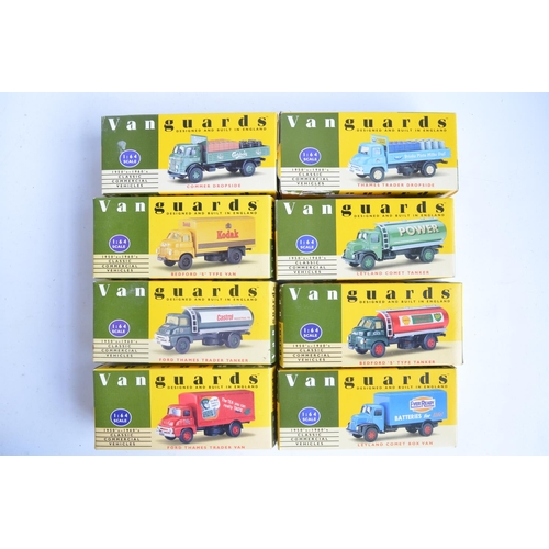 222 - Collection of diecast model vehicles to include 8x Lledo 1/64 scale Vanguards trucks (all poor to fa... 