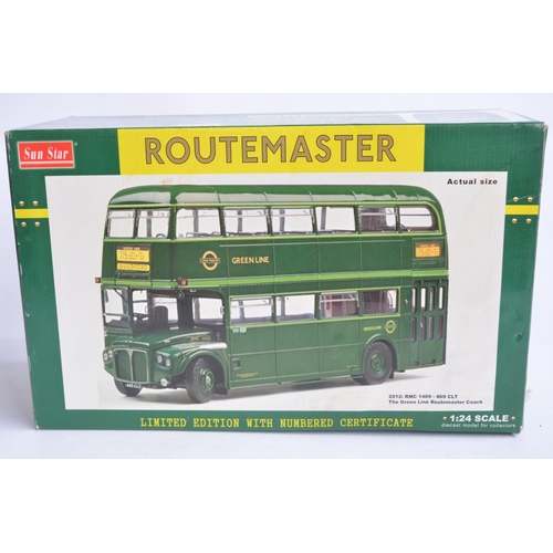 224 - Sun Star limited edition 1/24 scale London Transport Routemaster double decker bus model, 2218/2750.... 