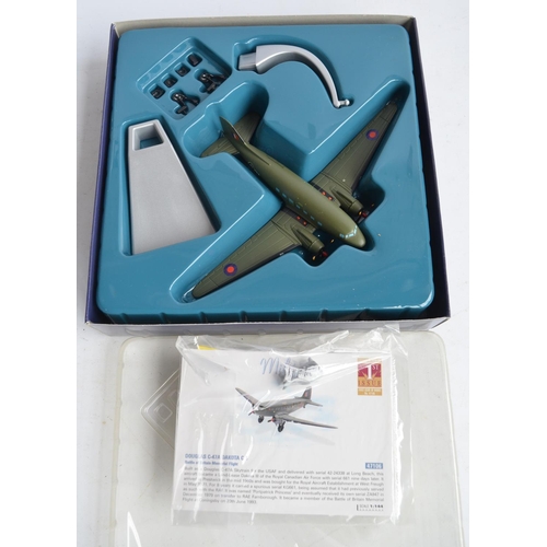 228 - Six Corgi Aviation Archive 1/144 diecast model aircraft to include AA31601 limited edition Falklands... 