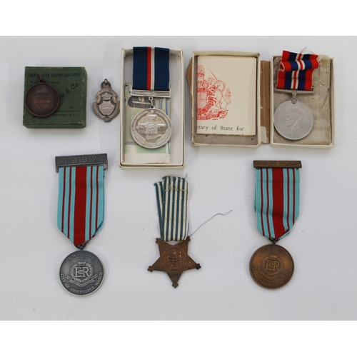 1059 - Collection of Medals and awards. 1939-45 War Medal. Malta Anniversary Medal. Royal Military Police M... 