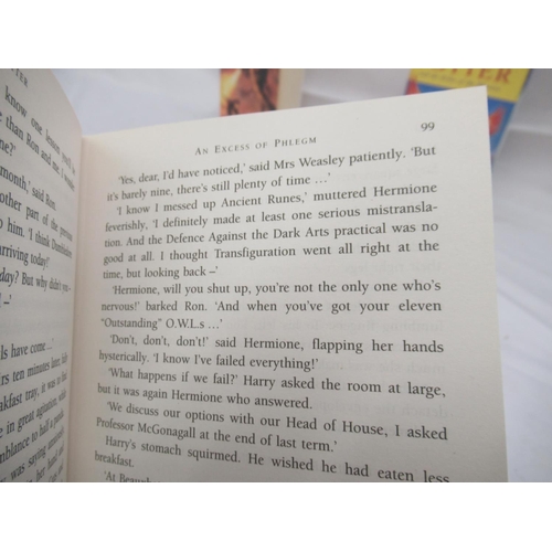 889 - Rowling (J.K.) Harry Potter and the Half-Blood Prince, 1st Edition 1st Printing with type to page 99... 