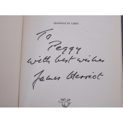 894 - Herriot (James) Vet in Harness, Michael Joseph 1st Ed. 1974, Signed, hardback w/dust jacket, Awdry (... 