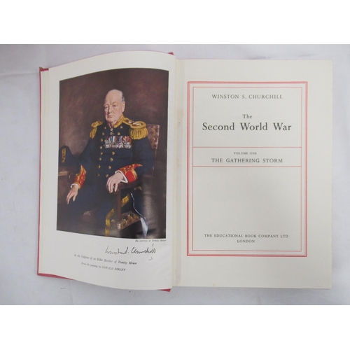 901 - Churchill (Winston S.) The Second World War, Chartwell Edition, 6 vol. set, The Educational Book Com... 