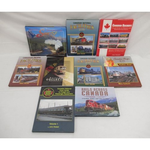 908 - Assorted collection of Canadian Railway related books (9)