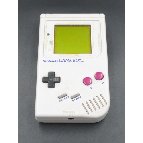 295 - 1989 Nintendo Gameboy, missing front panel, working at time of catalogue, with Super Mario Land Game