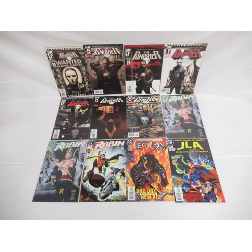 349 - Mixed collection of DC, Marvel and other comics to include: The Punisher, Batman, Mickey Spillane's ... 