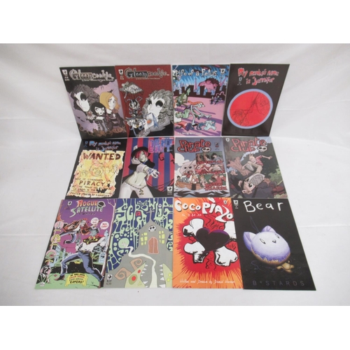 350 - Assorted collection of mixed comics to inc. Gloom Cookie, Next Exit, Pirate Club, Ex-Mutants, Ninja ... 