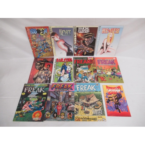 350 - Assorted collection of mixed comics to inc. Gloom Cookie, Next Exit, Pirate Club, Ex-Mutants, Ninja ... 