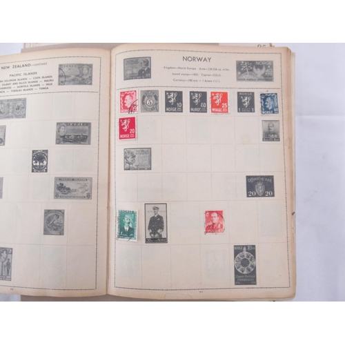 851 - Assorted collection of British and International stamps predominantly c20th in folders/albums and lo... 