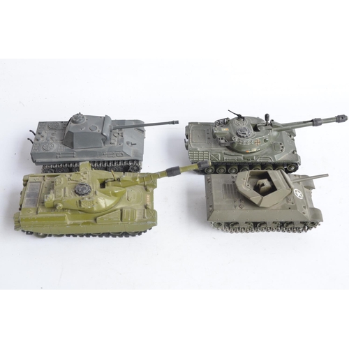 235 - Collection of diecast armour models from Dinky, Solido, Crescent Toy Co, Lone Star and Matchbox to i... 