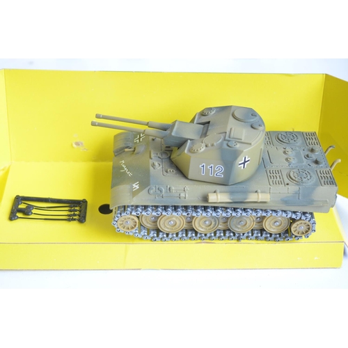 238 - Collection of 24 boxed diecast military vehicles from Verem (tanks with working metal tracks), Victo... 