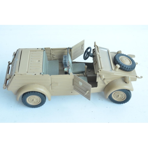 242 - Collection of mostly unboxed diecast and plastic armour models, various scales and manufacturers to ... 