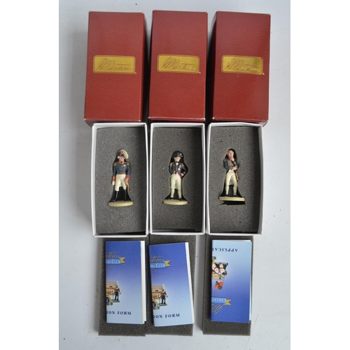 249 - Collection of Napoleonic Wars models and figures to include metal pre-painted figures from Del Prado... 