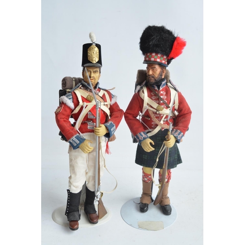 250 - Two 1/6 scale Napoleonic Series soldier figures from Modellers Loft/DiD Corp to include 'Angus', 42n... 