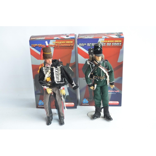 251 - Two 1/6 scale poseable Napoleonic Series soldier figures from Modellers Loft/DiD Corp to include 'Di... 