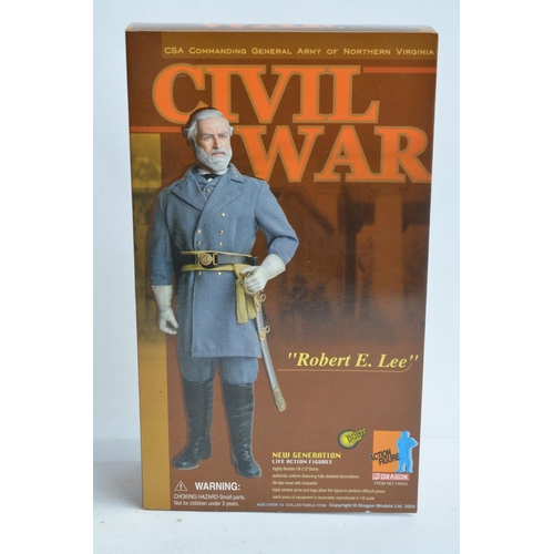 255 - 1/6 scale General Lee American Civil War action figure from Dragon (item no 74003), model appears mi... 