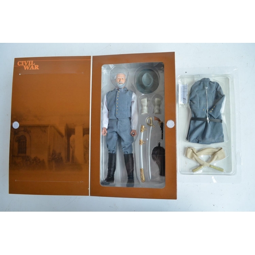 255 - 1/6 scale General Lee American Civil War action figure from Dragon (item no 74003), model appears mi... 