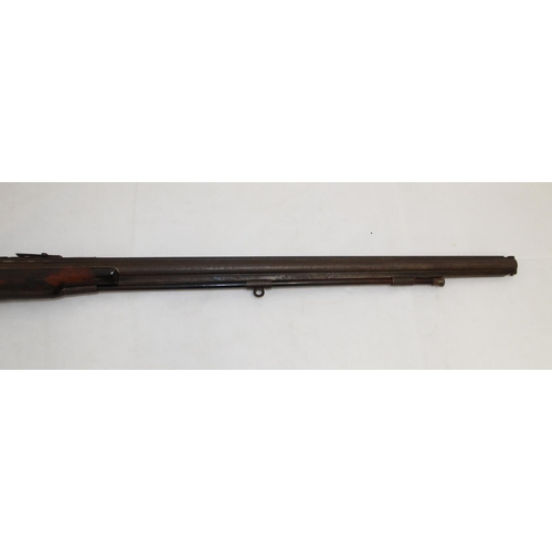 1112 - Westley Richards and Co. breach-loading percussion cap 'Monkey Tail' carbine, dated 1875. Complete w... 