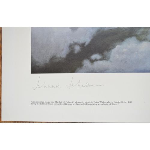 1139 - Two limited edition aviation prints complete with CoA's to include 'The Right Of The Line' by Graeme... 