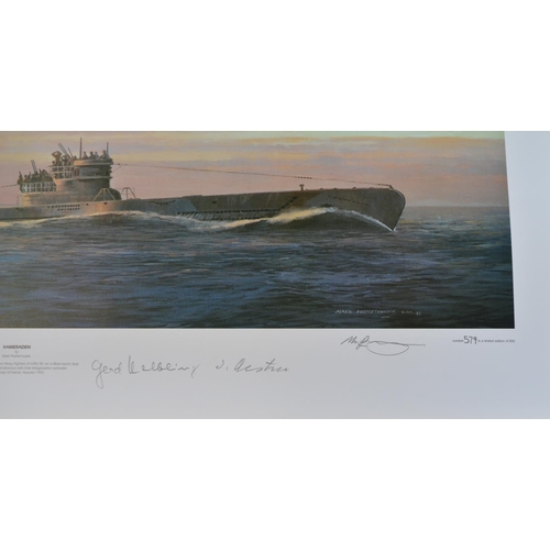 1146 - Two limited edition prints by Mark Postlethwaite, both with CoA's to include 'Kameraden', 579/850, s... 