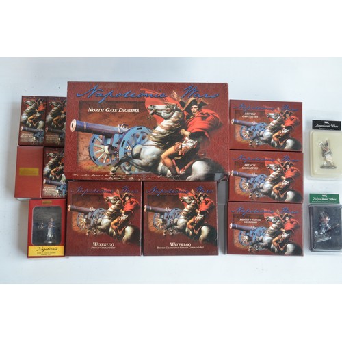 248 - Collection of W Britain's Napoleonic war figures and diorama sets/accessories to include 00148 North... 