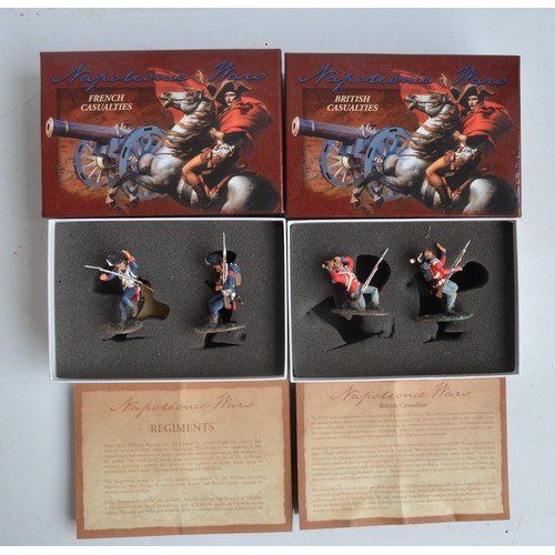 248 - Collection of W Britain's Napoleonic war figures and diorama sets/accessories to include 00148 North... 