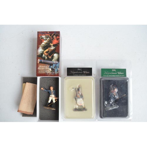 248 - Collection of W Britain's Napoleonic war figures and diorama sets/accessories to include 00148 North... 