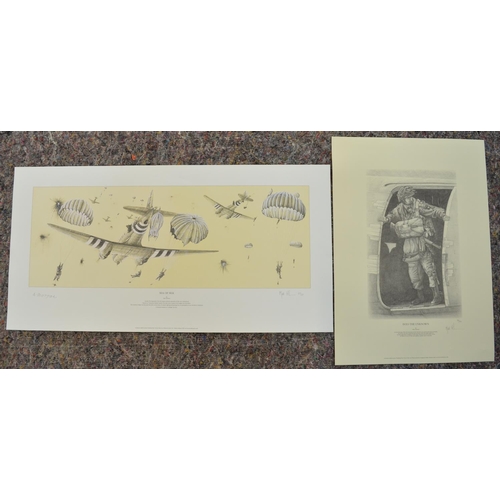 1154 - Two limited edition military prints by Matt Holness, both signed and numbered in pencil by the artis... 