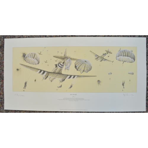 1154 - Two limited edition military prints by Matt Holness, both signed and numbered in pencil by the artis... 